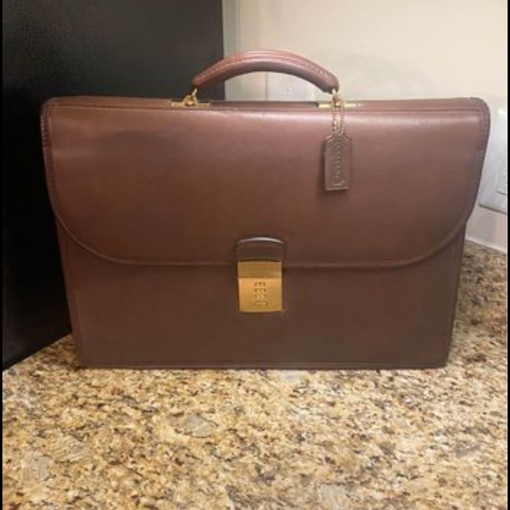 Men’s Vintage Coach Brief Case Brand New